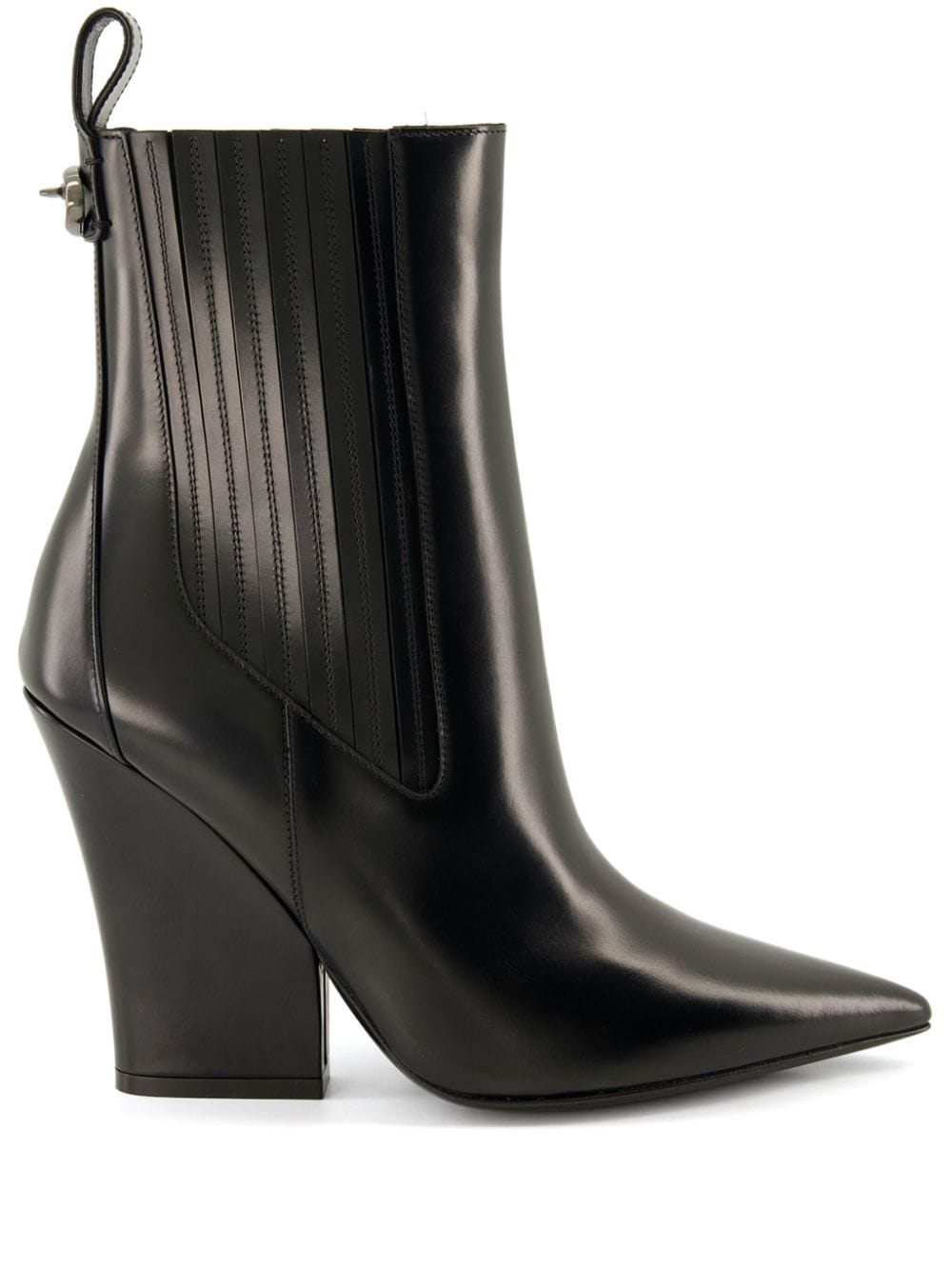 Valentino Garavani 105mm VLogo Lockette boots Black