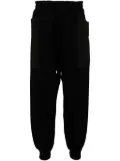 Comme des Garçons Homme elasticated drawstring waistband pants - Black
