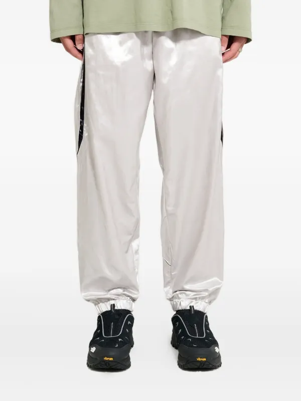 【ppi】olly shinder Olly Shinder zip-detailing Cotton straight-leg Trousers