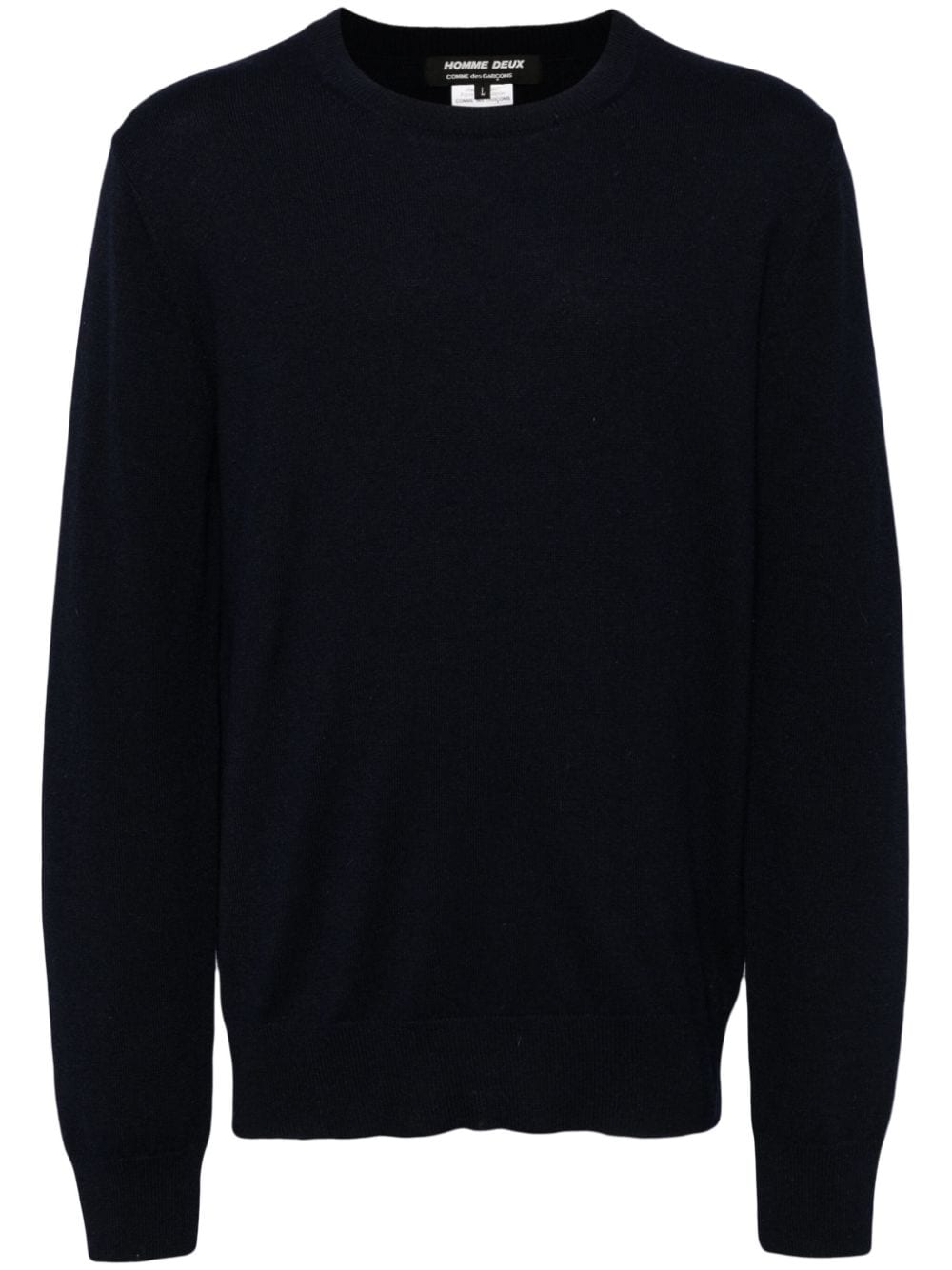 Comme des Garçons Homme Deux crew-neck jumper - Blue