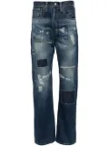 Junya Watanabe MAN patchwork jeans - Blue