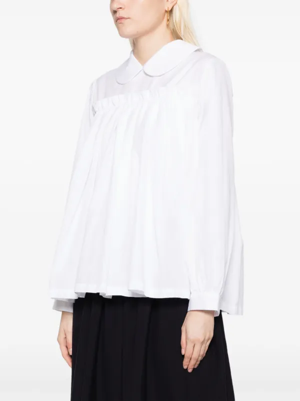 COMME des GARÇONS GIRL フリルシャツ S COMME des GARCONS（フリル ・ シャツ/ブラウス(長袖/七分)）の