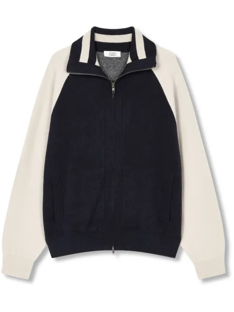 STUDIO TOMBOY high-neck zip-front cardigan