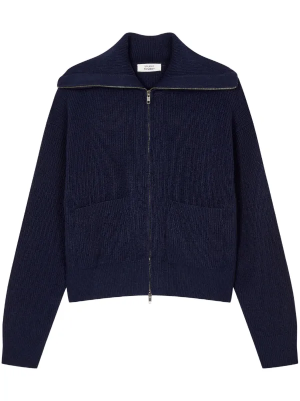 トップス FACETASM BIG ZIPPER CARDIGAN Women's Cardigan Uniform Sweaters | WaitStuff Uniforms