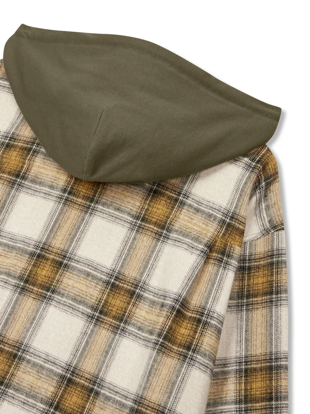 STUDIO TOMBOY Geruite hoodie Beige