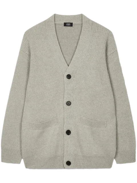 STUDIO TOMBOY ribbed-knit cardigan 