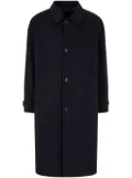 STUDIO TOMBOY classic-collar single-breasted coat - Blue