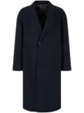 STUDIO TOMBOY single-breasted wool coat - Blue