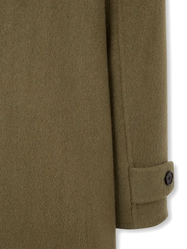 TOMBOY classic-collar single-breasted Coat | Green | FARFETCH BN