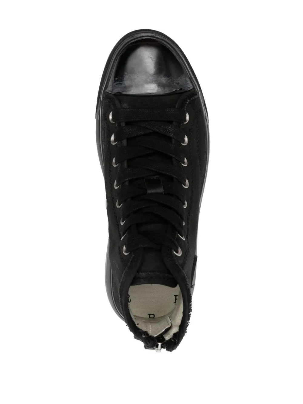 R13 Kurt high-top sneakers Black