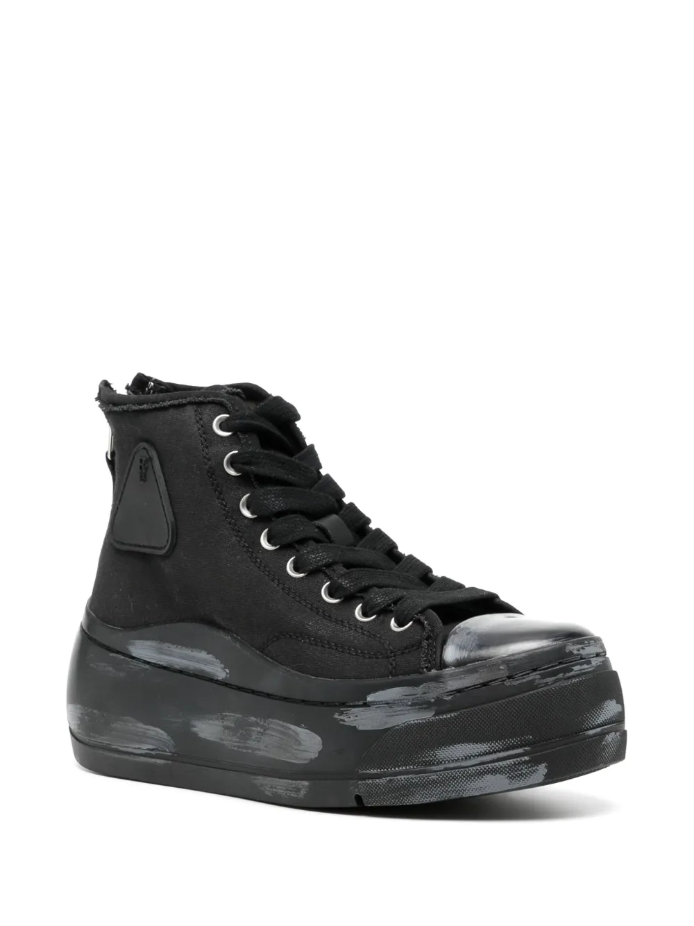 R13 Kurt high-top sneakers Black