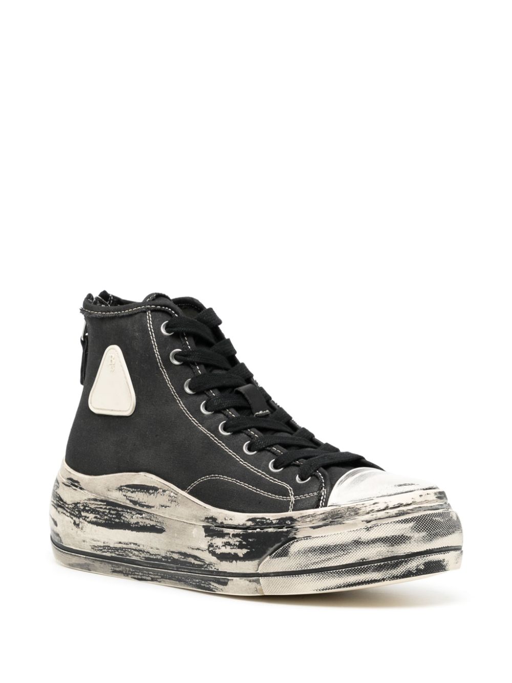 R13 Kurt high-top sneakers - Zwart