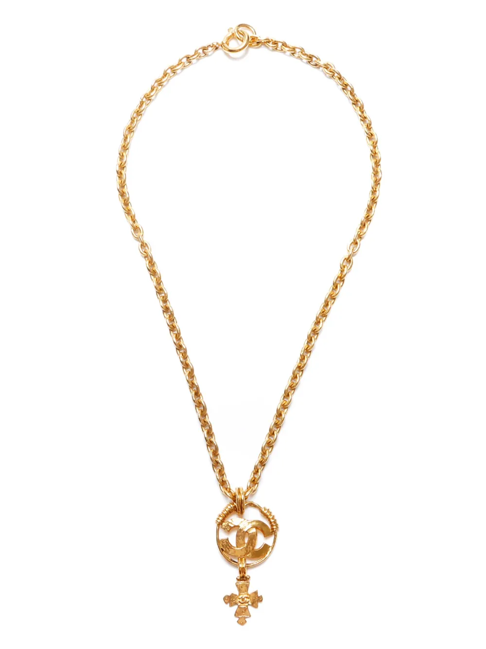CHANEL Pre-Owned 1994 CC necklace | Gold | Image 1