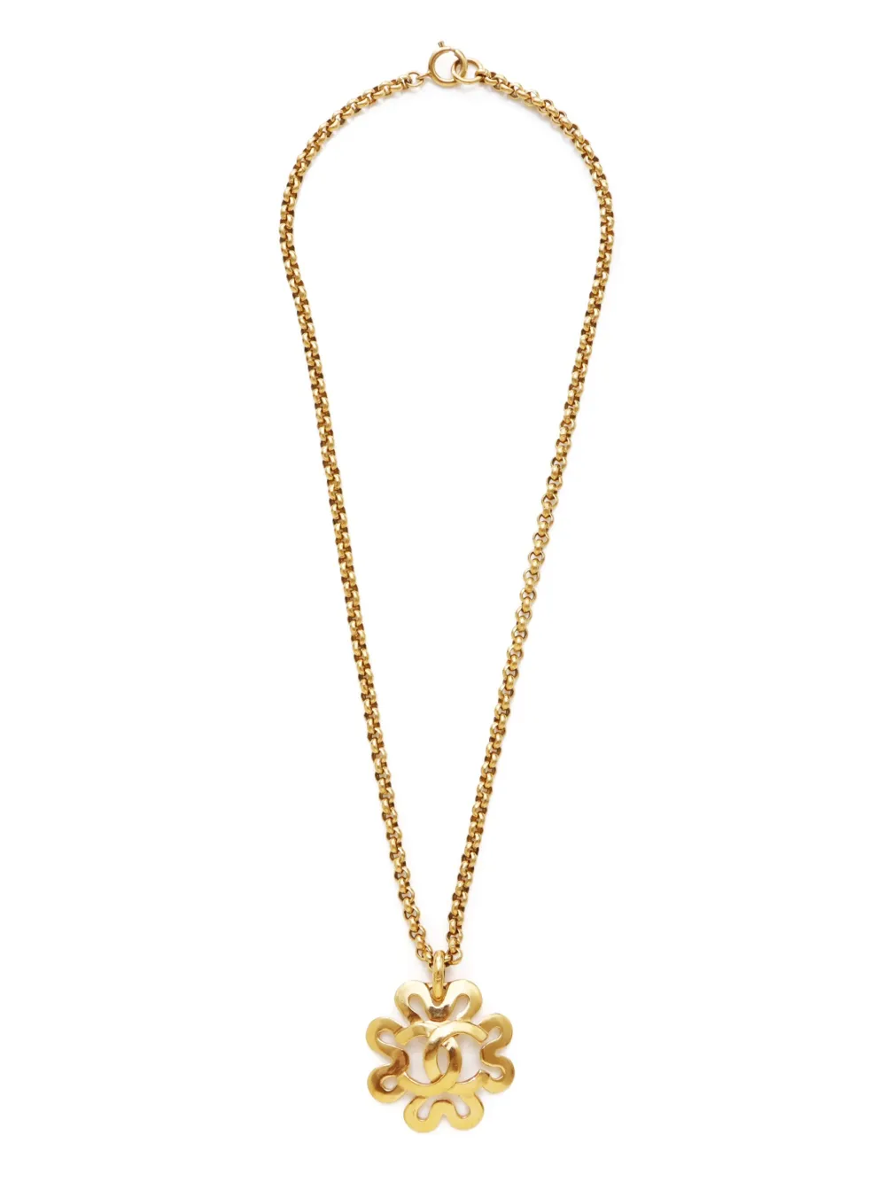 CHANEL Pre-Owned 1995 CC necklace | Gold | Image 1