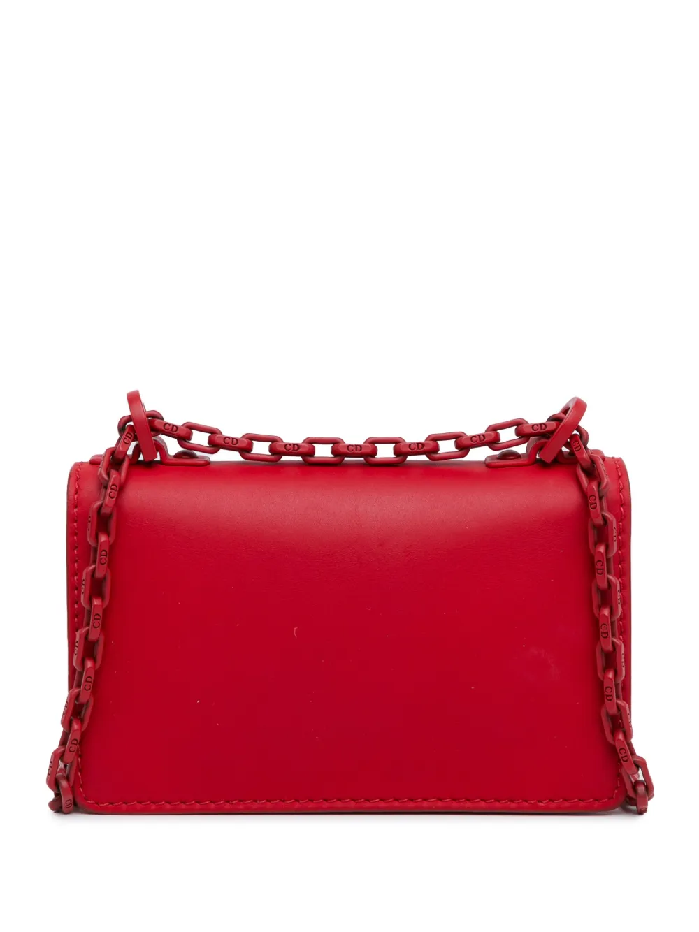 Christian Dior Pre-Owned 2019 Mini Ultra Matte J'Adior Chain Flap shoulder bag - Rood