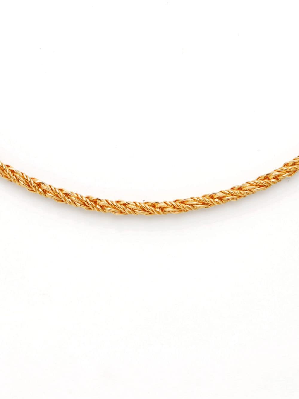 Christian Dior Pre-Owned rope chain necklace - Goud