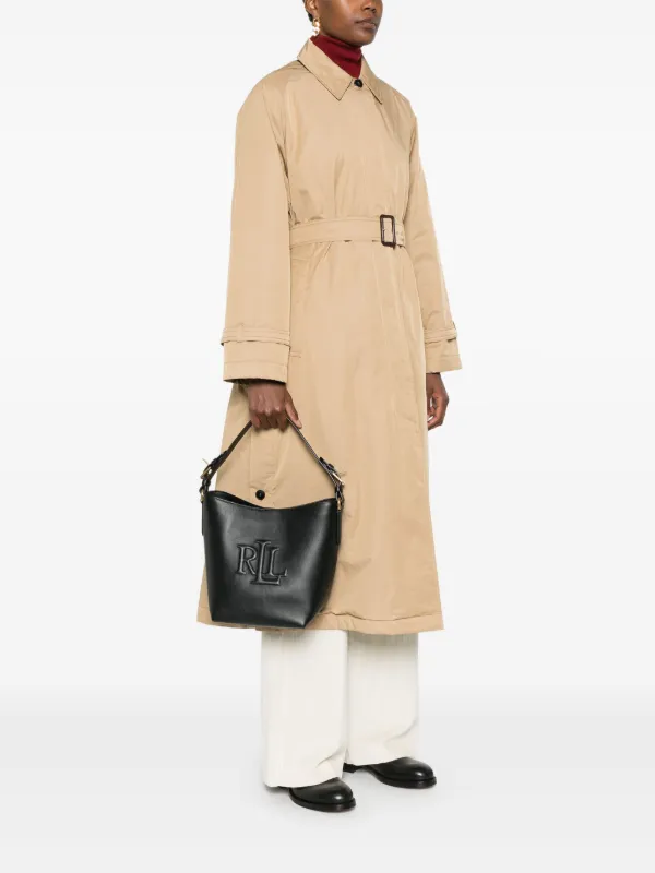 RALPH LAUREN good SOFT LEATHER BUCKET BAG