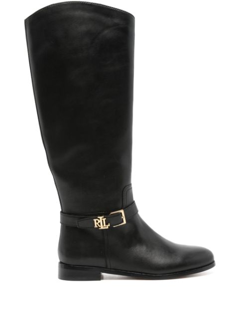 Lauren Ralph Lauren logo-plaque boots Women