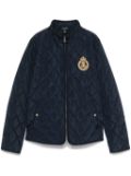 Lauren Ralph Lauren logo-patch jacket - Blue