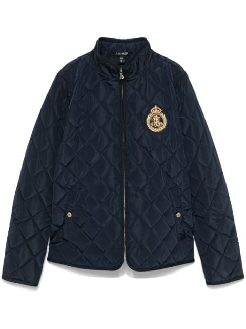 Lauren Ralph Lauren logo-patch jacket