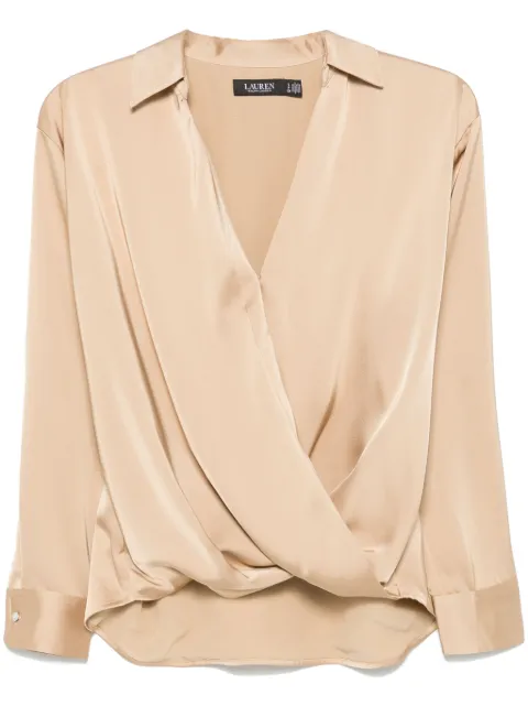 Lauren Ralph Lauren wrap blouse