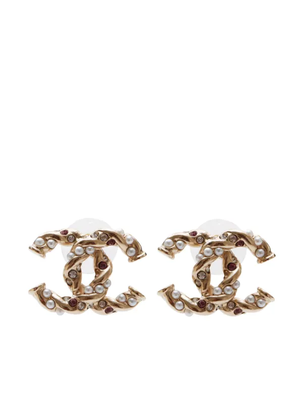 Chanel CC Earrings sold