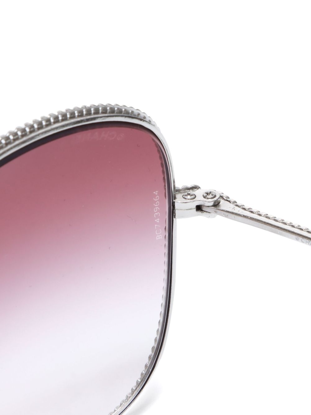 Affordable HOT SALE CHANEL chain-embellished sunglasses Women