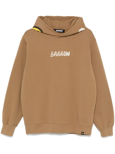 BARROW hoodie con logo estampado