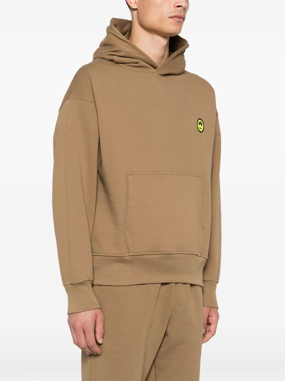 Shop Barrow Iconic Hoodie In Braun