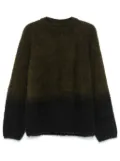 sacai ombré-effect sweater - Green