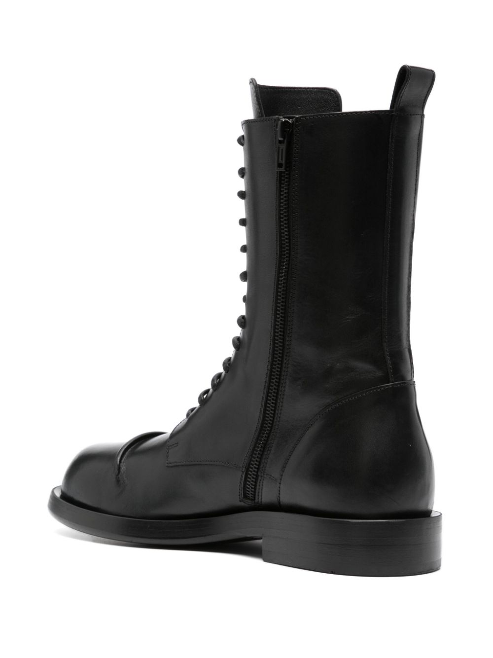 Ann Demeulemeester Gillian combat boots Black