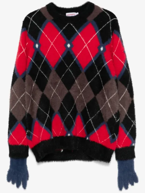 Charles Jeffrey Loverboy suéter Fluffy Gloves