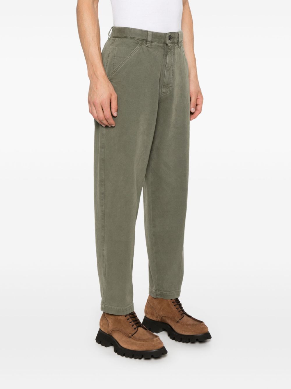 INCOTEX TAPERED TROUSERS 