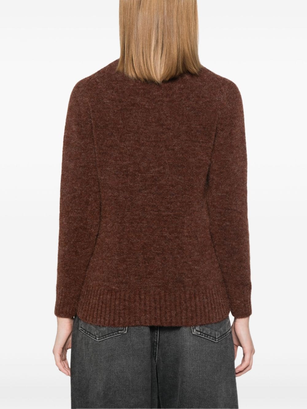 Shop Soeur Envie Sweater In Brown