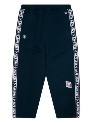AAPE BY *A BATHING APE® トラックパンツ AAPE BY *A BATHING APE® トラックパンツ | グレー | FARFETCH JP