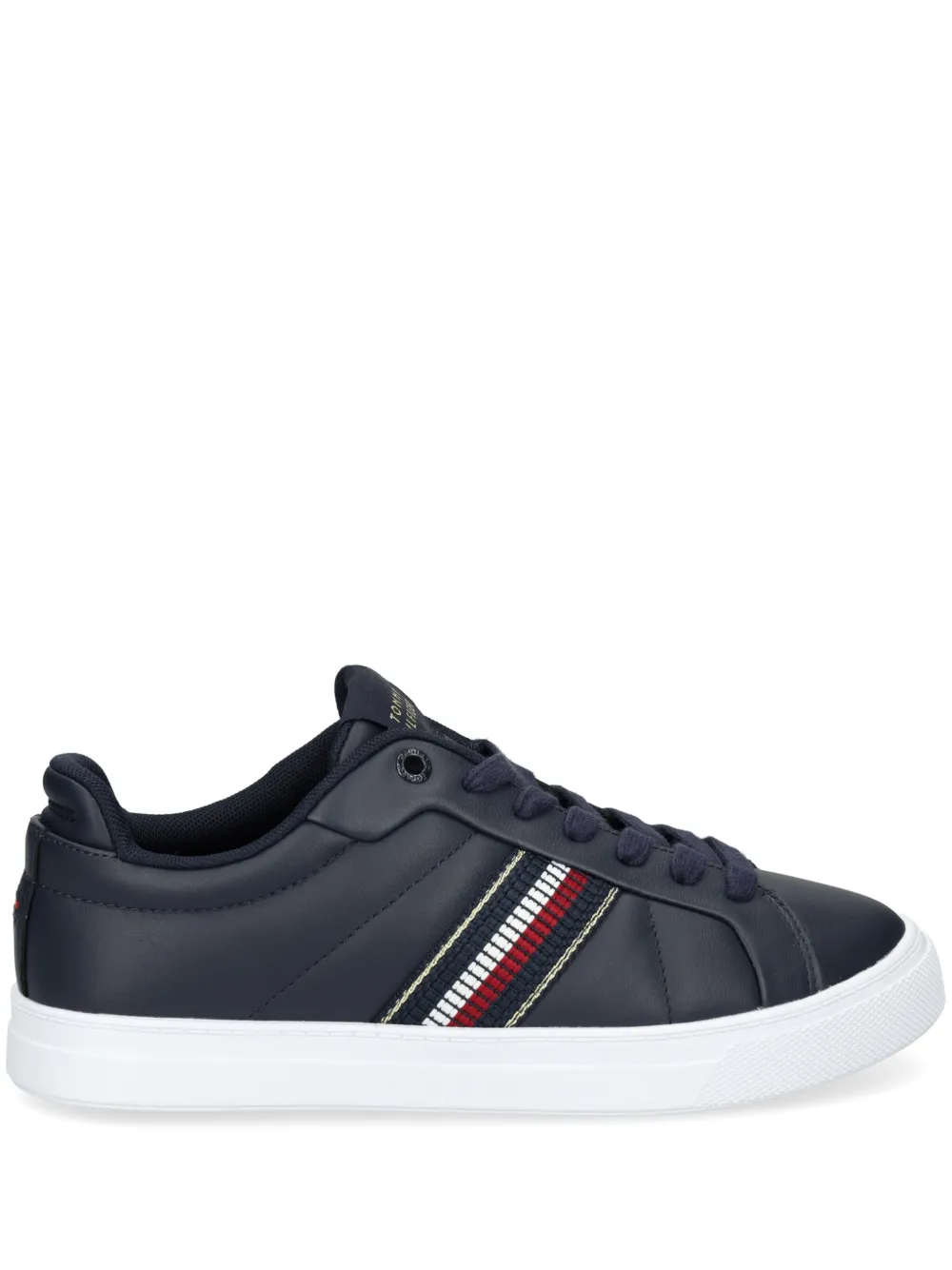 Tommy Hilfiger leather sneakers Blue
