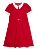 Versace Kids Medusa plaque jersey dress - Red