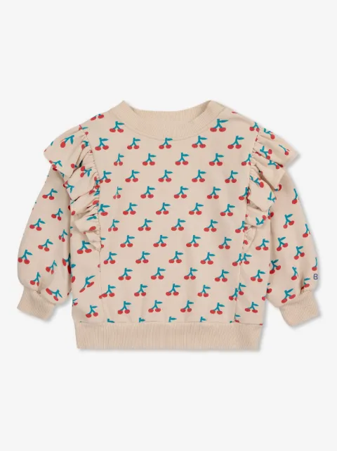 Bobo Choses sweatshirt med kirsebærtryk