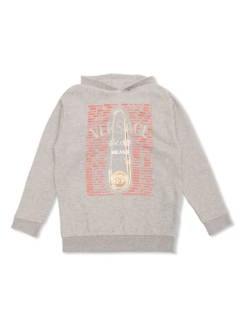 Versace Kids sudadera con estampado gráfico