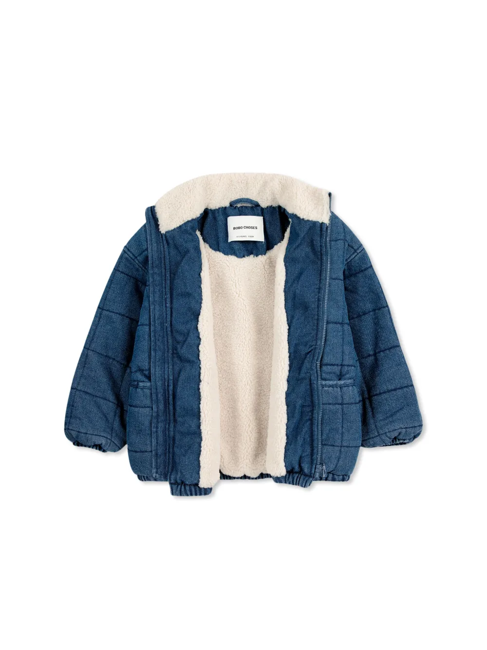 Bobo Choses B.C. Vintage gewatteerd jack Blauw