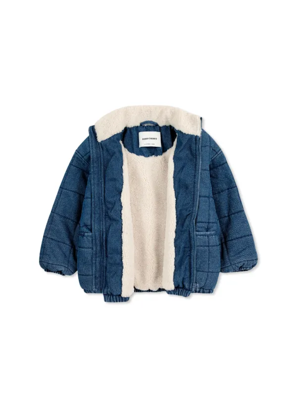 BOBO CHOSES キルティングジャケット Bobo Choses B.C ヴィンテージ キルティングジャケット | ブルー