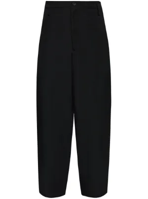 Jil Sander テーパード テーラードパンツ | ブラック | FARFETCH JP