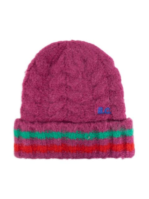 Bobo Choses logo-embroidered beanie