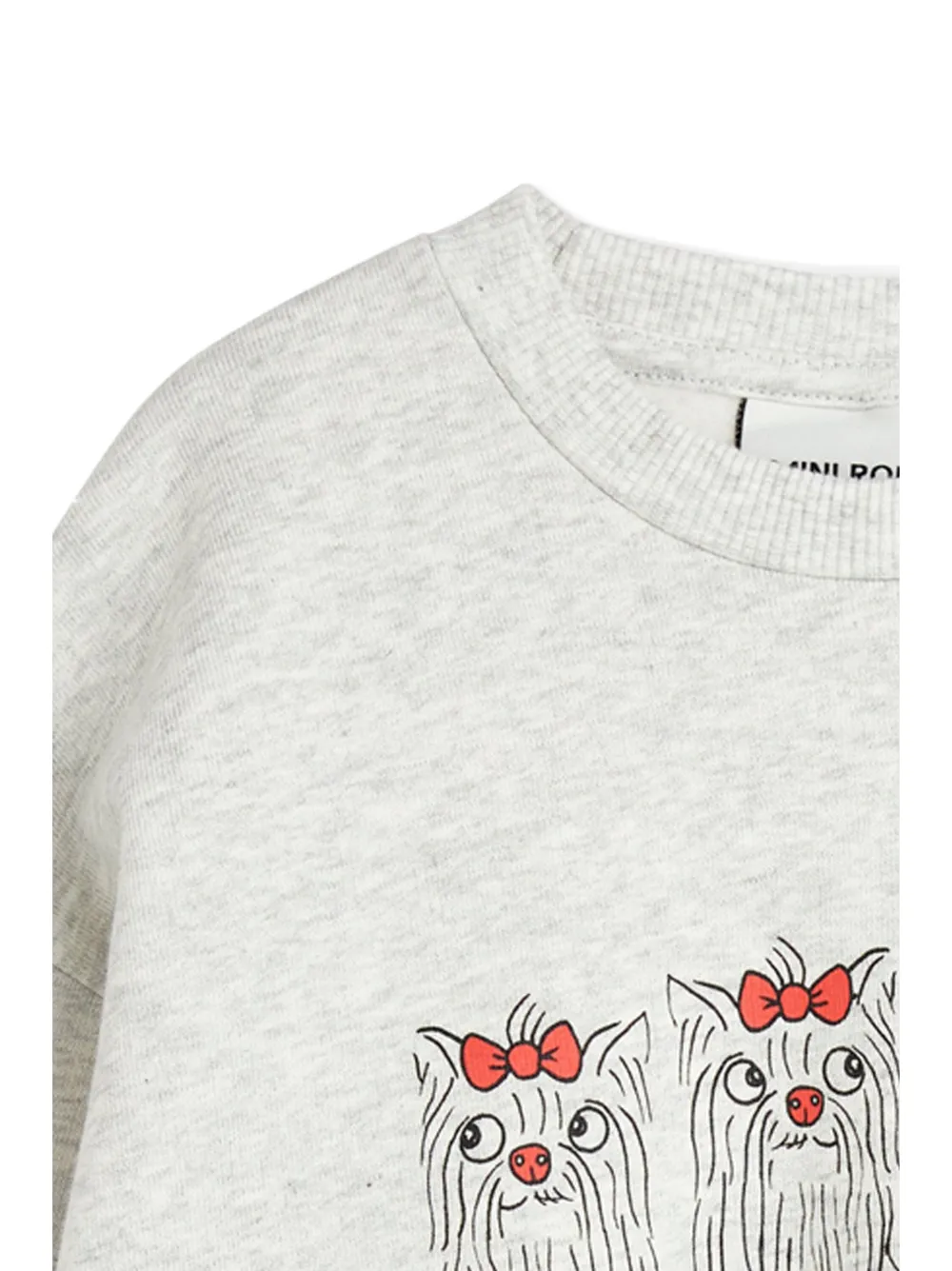 Mini Rodini Agatha Dogs sweater Grijs