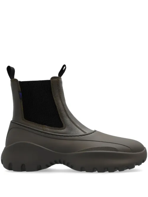 Bottines à bout rond - Burberry - Modalova