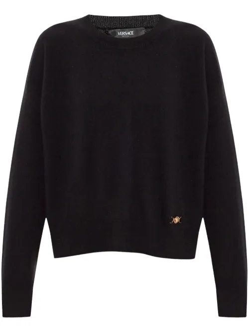 Versace sweat à logo - Noir - Versace - Modalova