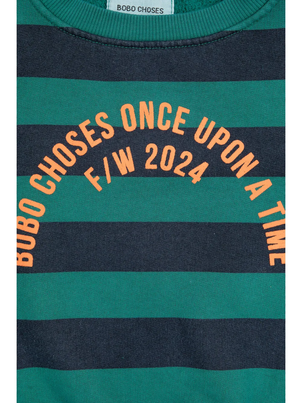 Bobo Choses Sweater met logoprint Groen