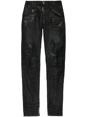 パンツ DSQUARED2 Tidy Biker Jean S71LB0431 DSQUARED2 Tidy Biker Jeans | Black | FARFETCH BH