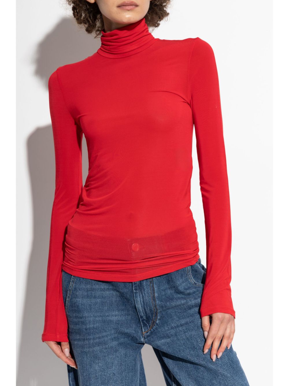 Shop Isabel Marant Yoyela Top In Red