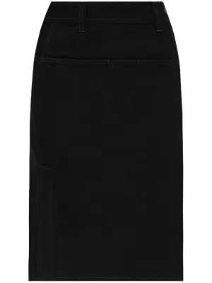 ワンピース LEMAIRE Women Mid Skirts DR1094 LF1207 Black neighbourwomenmarch4elainaecom